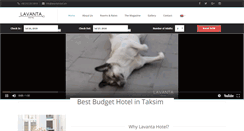Desktop Screenshot of lavantahotel.com